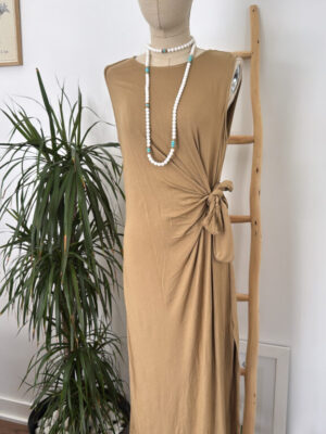Vestido Renne camel