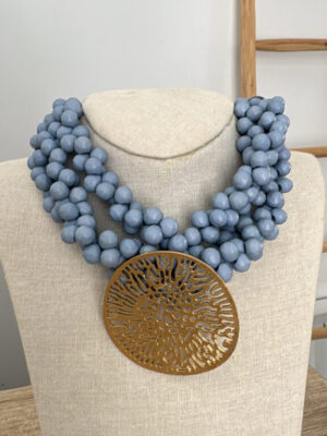 Collar Lumier azul