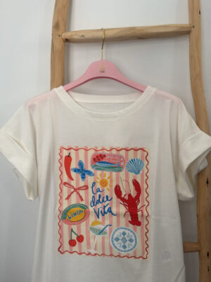 Camiseta la Dolce vita