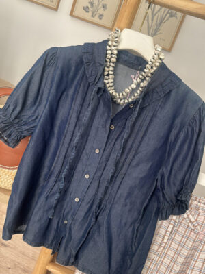 Blusa Denim oscura