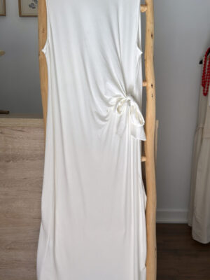 Vestido Nudo blanco