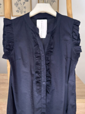 Blusa Vania azul marino