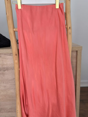 Falda Ginebra coral