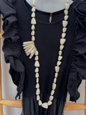 Collar Beaucaire blanco