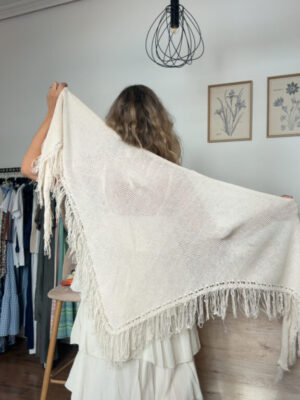 Poncho Brisa beige