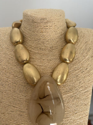 Collar Bali blanco