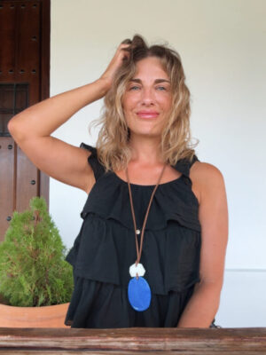 Colgante Salines azul
