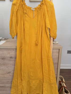 Vestido Mallorca yema