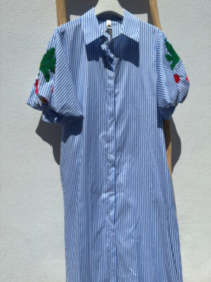VESTIDO GRECIA LISTAS
