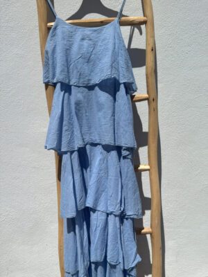 VESTIDO LA SALETTA AZUL