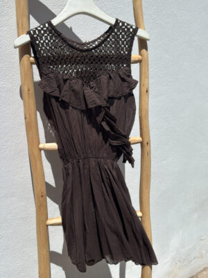 VESTIDO CARBONERAS CHOCO