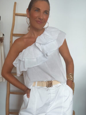 Blusa Angie blanca