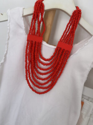 Collar Medellín rojo