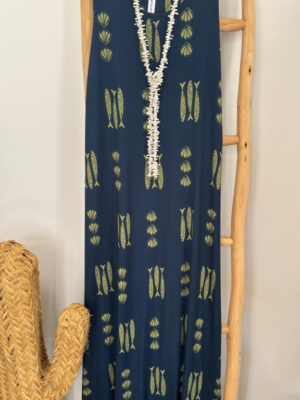 Vestido Peces marino