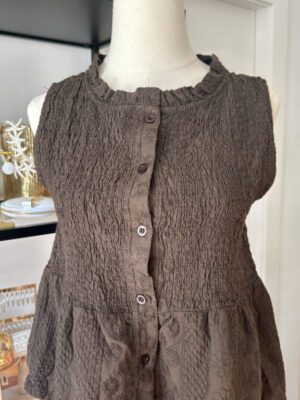 Blusa Jordana chocolate