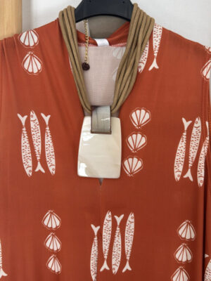 Collar Gabana blanc