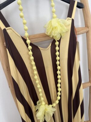 Collar bolas amarillo