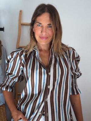 Blusa Roussillon azul