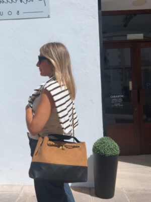 Bolso Cabas camel
