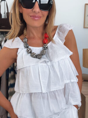 Blusa Marsella blanca