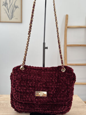 Bolso Berlín burdeos