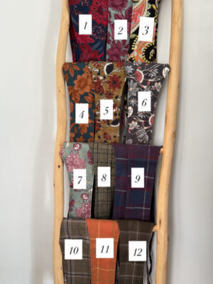 Fajín estampado tela