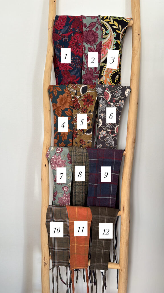 Fajín estampado tela