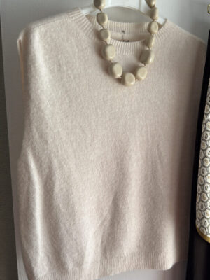 Gilet bárvari beige