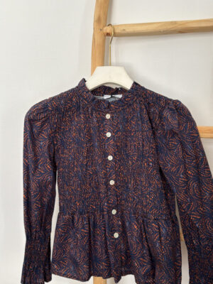 Blusa Cósima marino