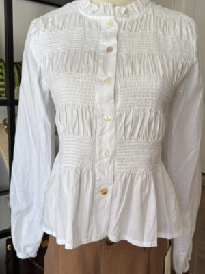Blusa Shiena blanca