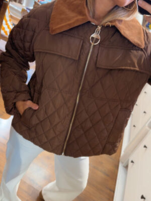 Parka Zafra choco