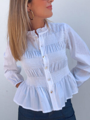 Camisa Eugenia blanca