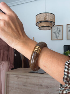 Pulsera Lima caramelo